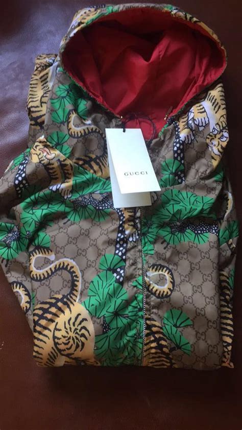 gucci bengal jacket fake|is gucci a real brand.